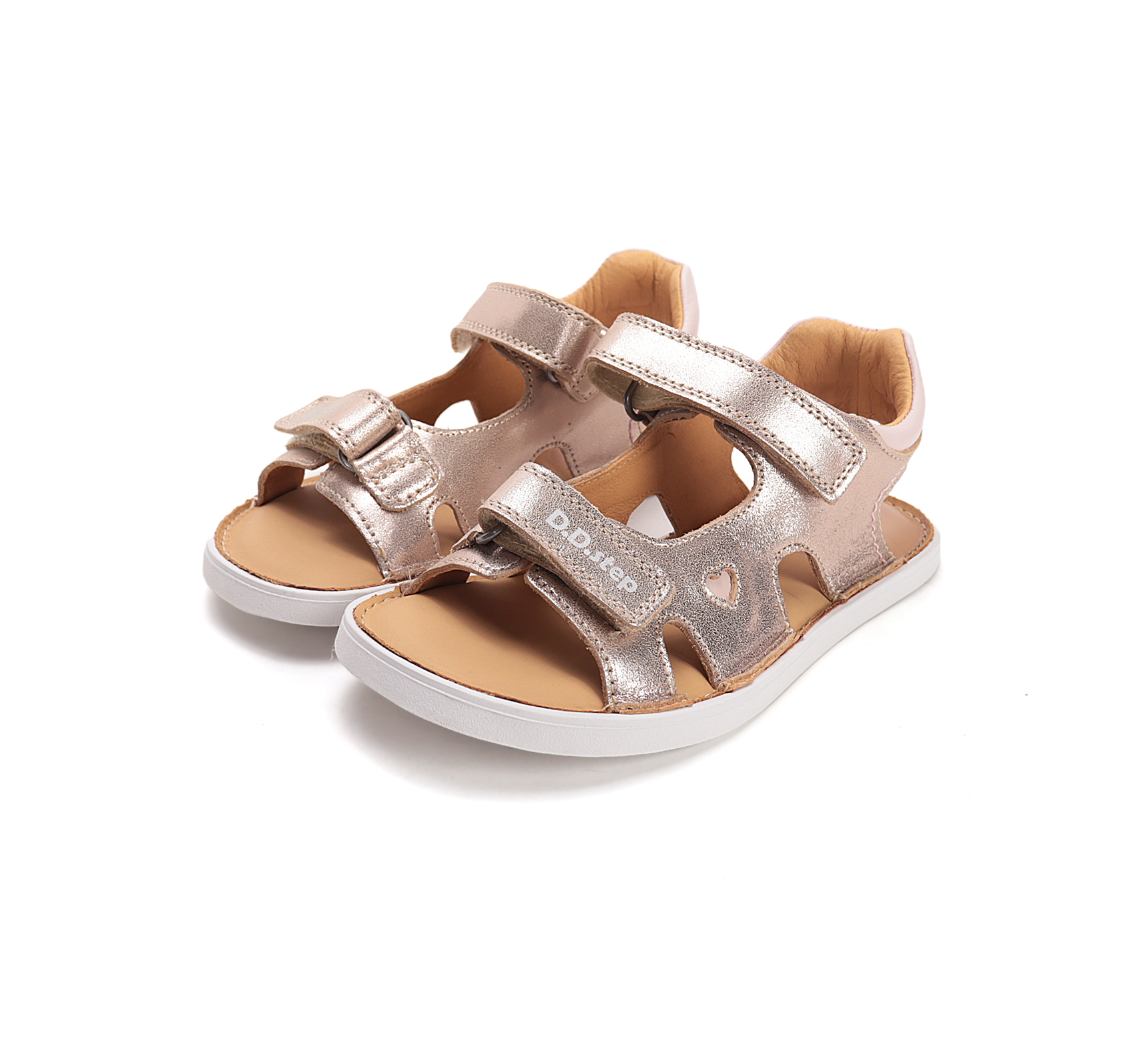 Sandales enfant DD step barefoot G076-61262B Gold sur la boutique Liberty Pieds (7)