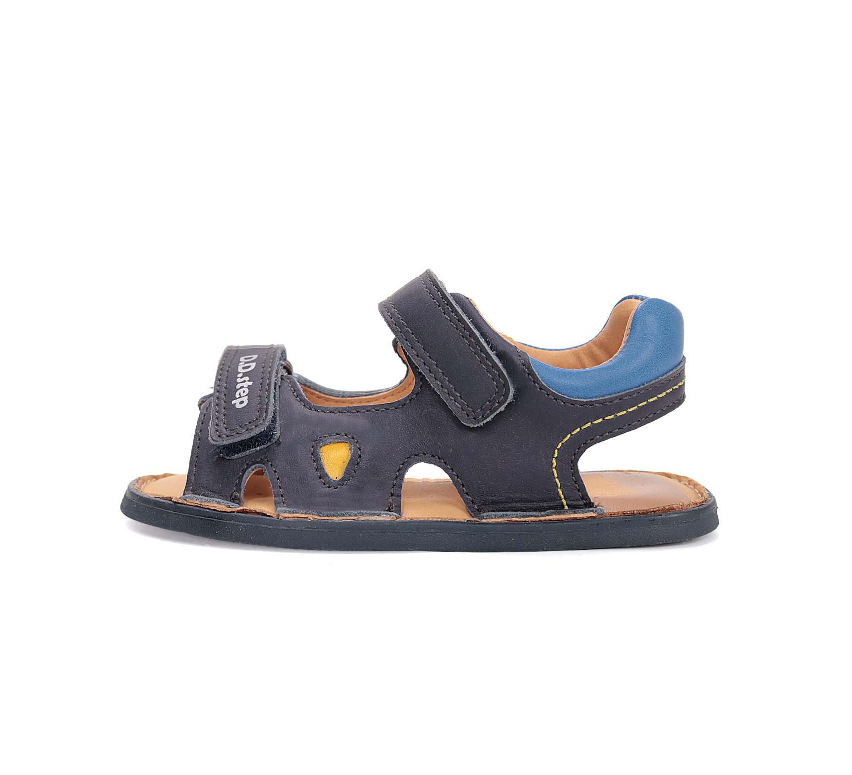Sandales enfant DD step barefoot G076-61262 Royal Blue sur la boutique Liberty Pieds (2)