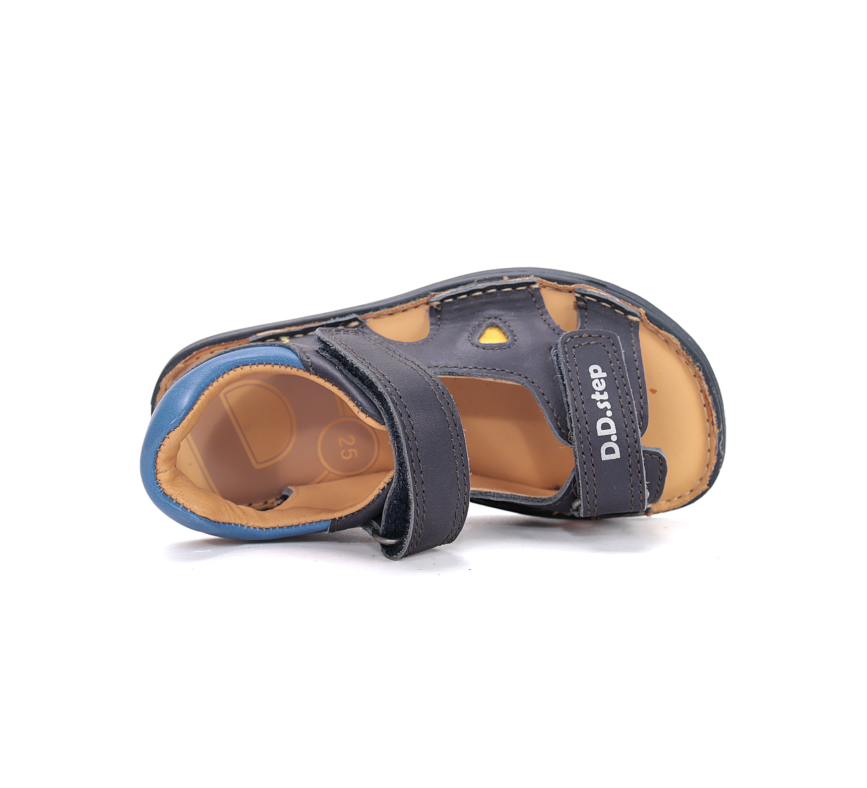 Sandales enfant DD step barefoot G076-61262 Royal Blue sur la boutique Liberty Pieds (5)