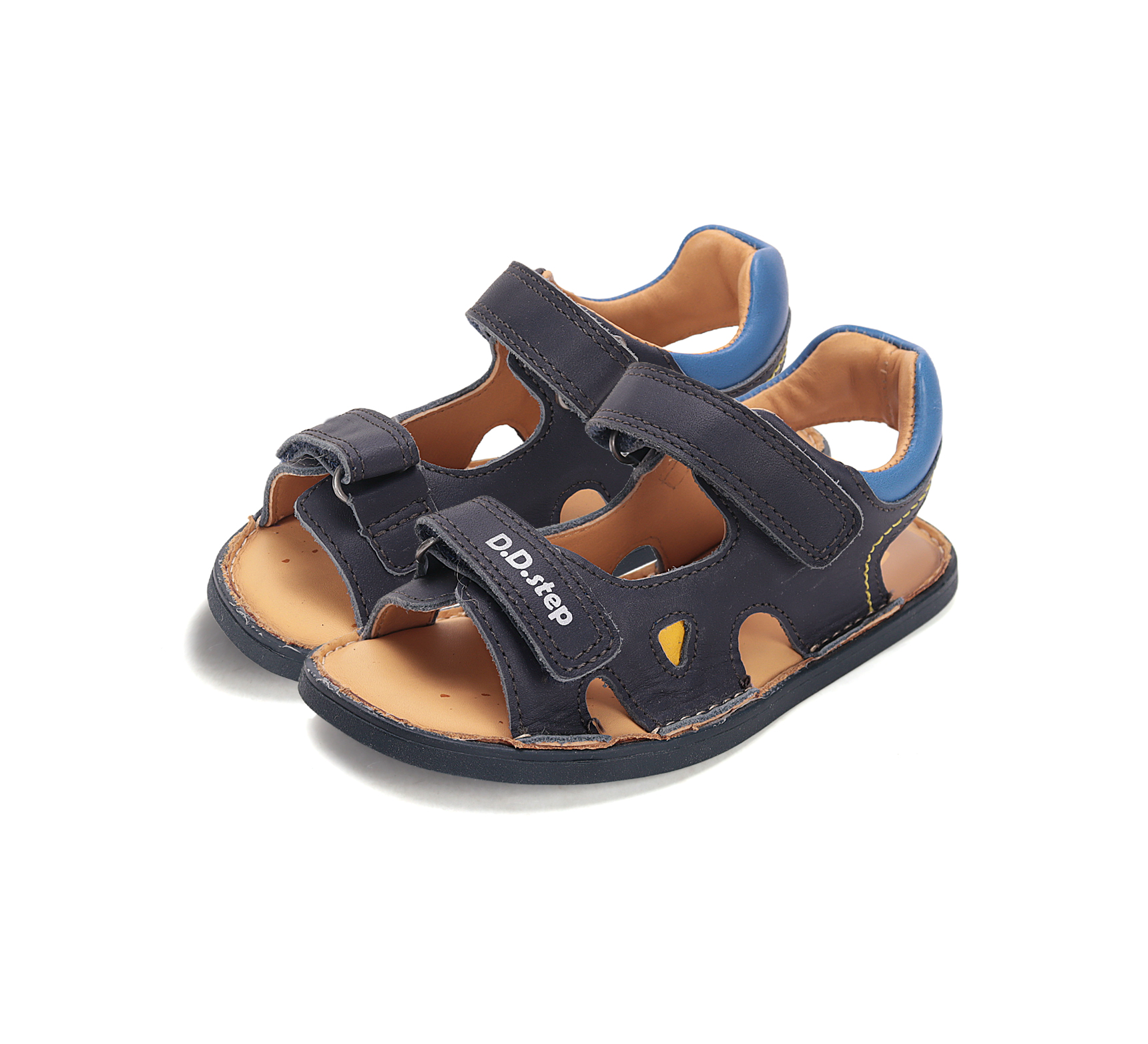 Sandales enfant DD step barefoot G076-61262 Royal Blue sur la boutique Liberty Pieds (7)