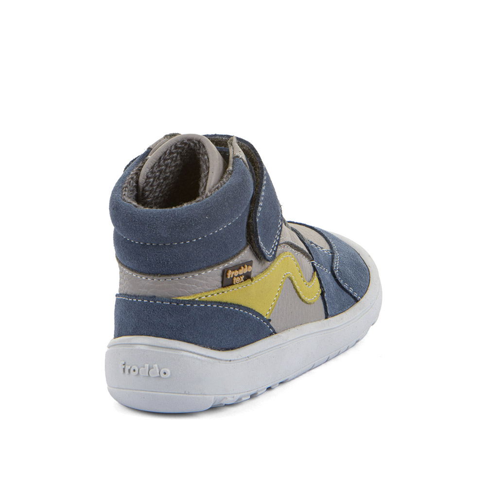 Chaussures Froddo barefoot TEX GO G3110265 gris et bleu sur la boutique Liberty Pieds (5)