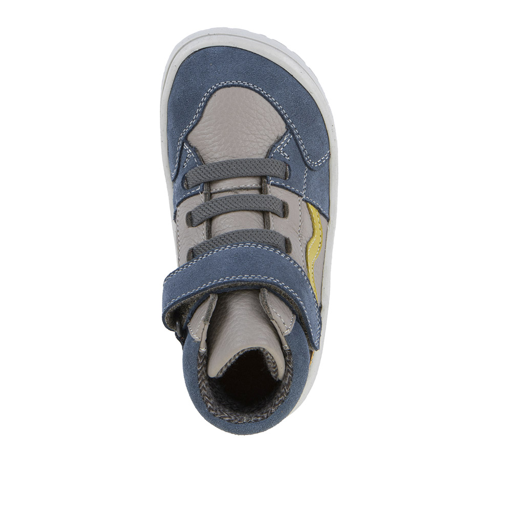 Chaussures Froddo barefoot TEX GO G3110265 gris et bleu sur la boutique Liberty Pieds (6)