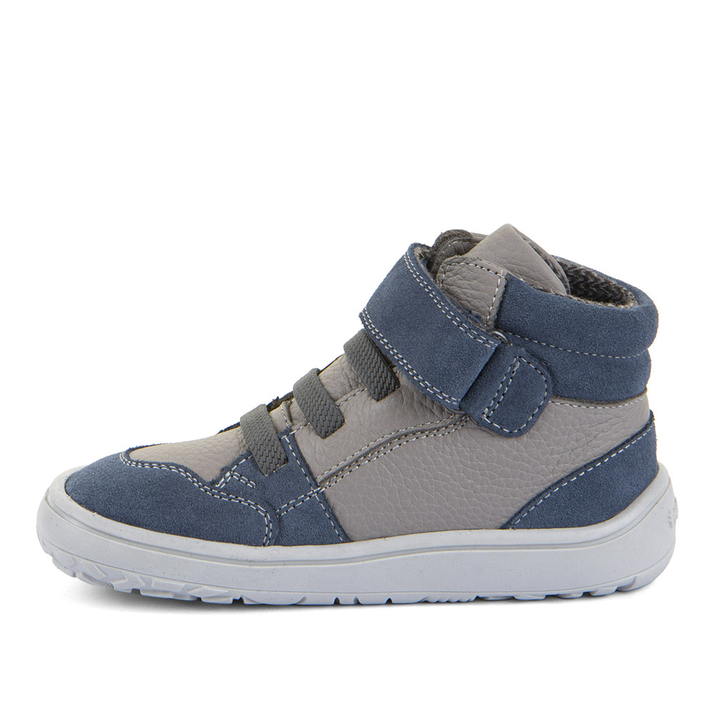 Chaussures Froddo barefoot TEX GO G3110265 gris et bleu sur la boutique Liberty Pieds (3)