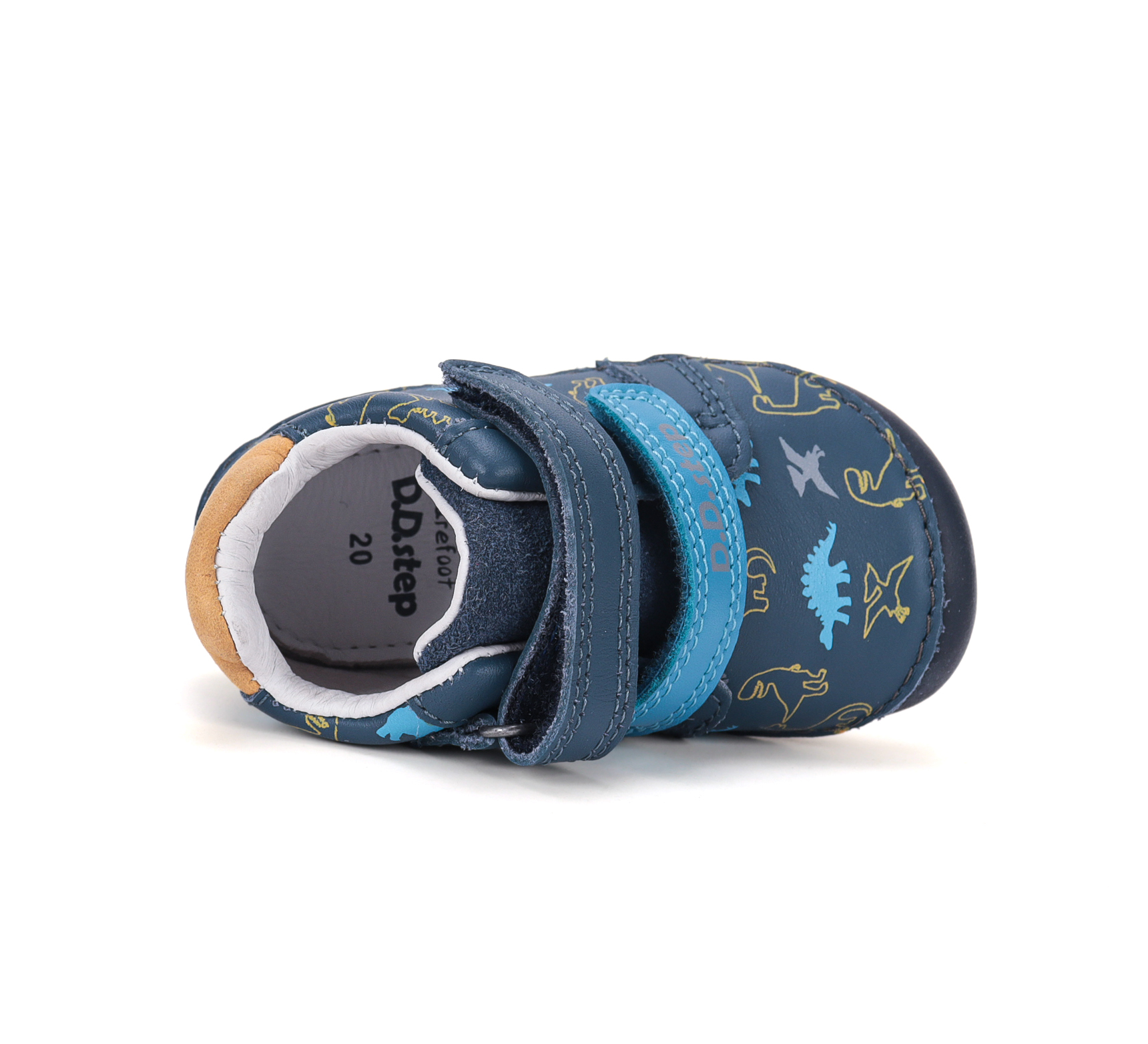 Chaussures enfants DD Step Barefoot S070-62594B Royal Blue sur la boutique Liberty Pieds (4)