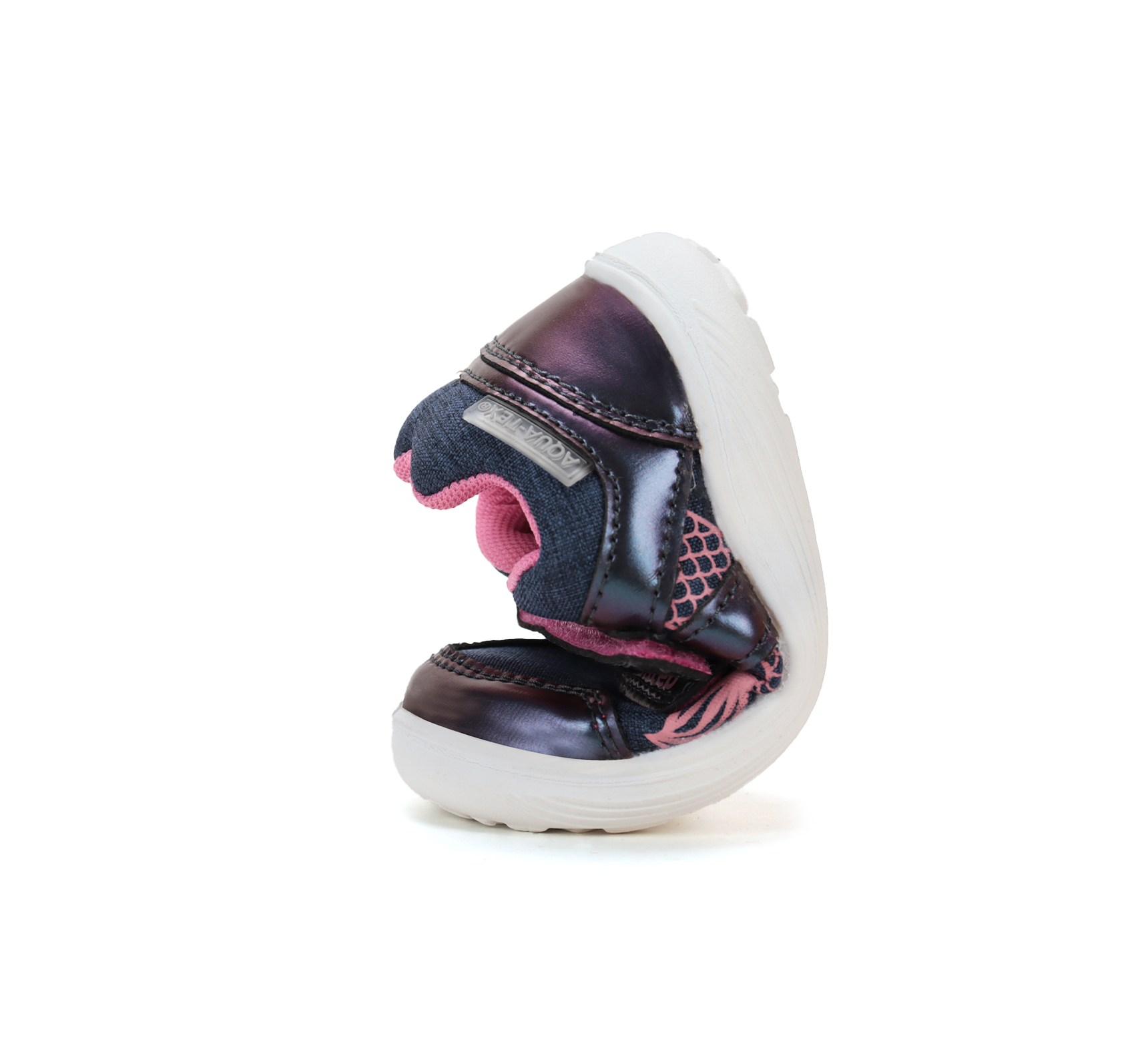 Baskets enfant imperméables DD Step barefoot P093-62727 Royal Blue sirène sur la boutique Liberty Pieds (8)