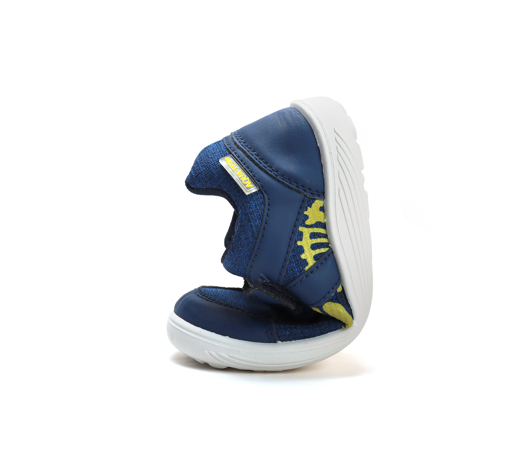 Baskets enfant imperméables DD STEP barefoot P093-62885B Royal Blue dino sur la boutique Liberty Pieds (8)