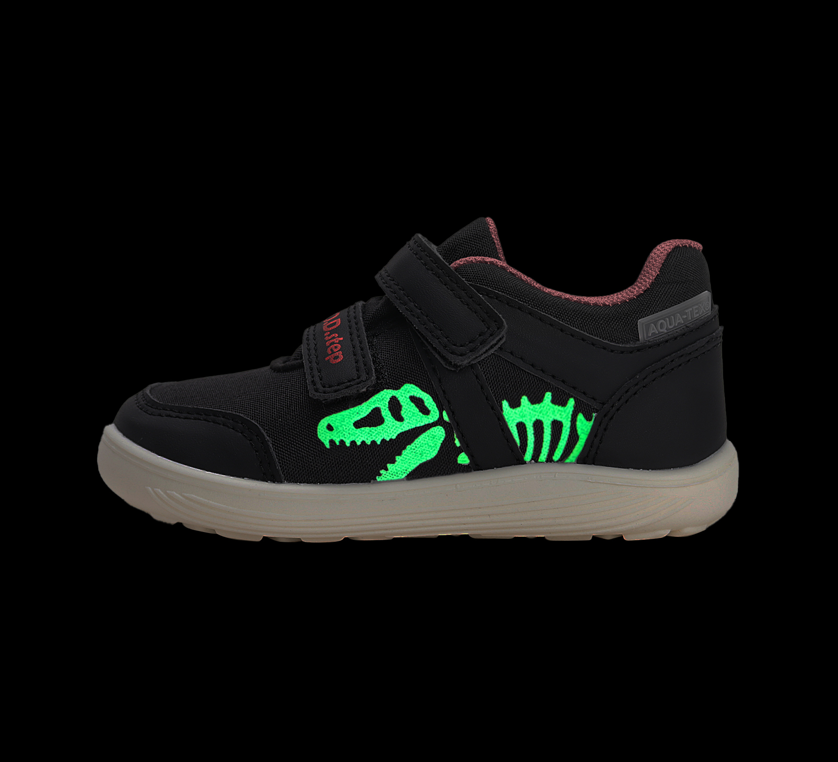 Baskets enfant imperméables DD Step barefoot P093-62885A Black dino sur la boutique Liberty Pieds (1)