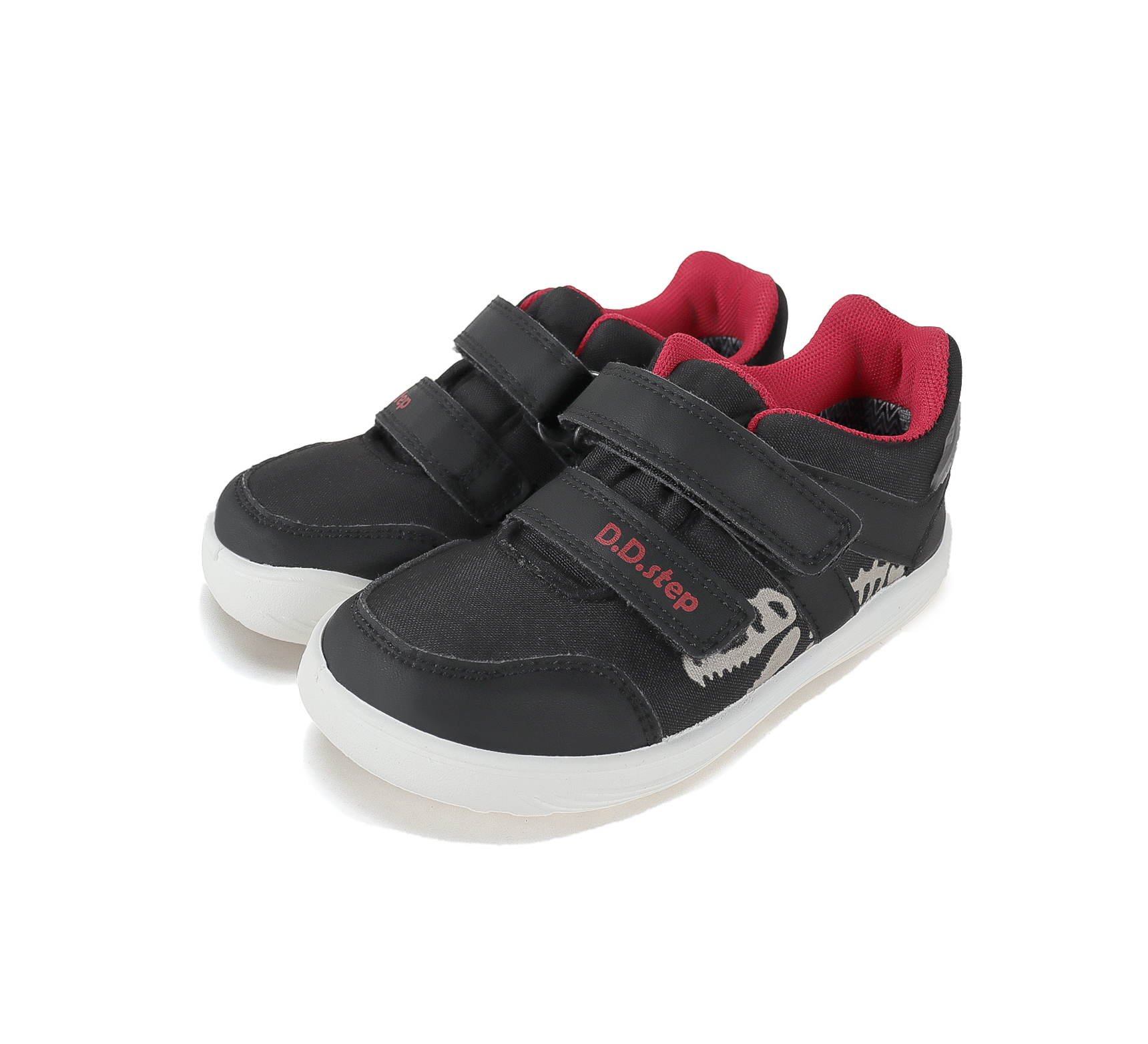 Baskets enfant imperméables DD Step barefoot P093-62885A Black dino sur la boutique Liberty Pieds (7)