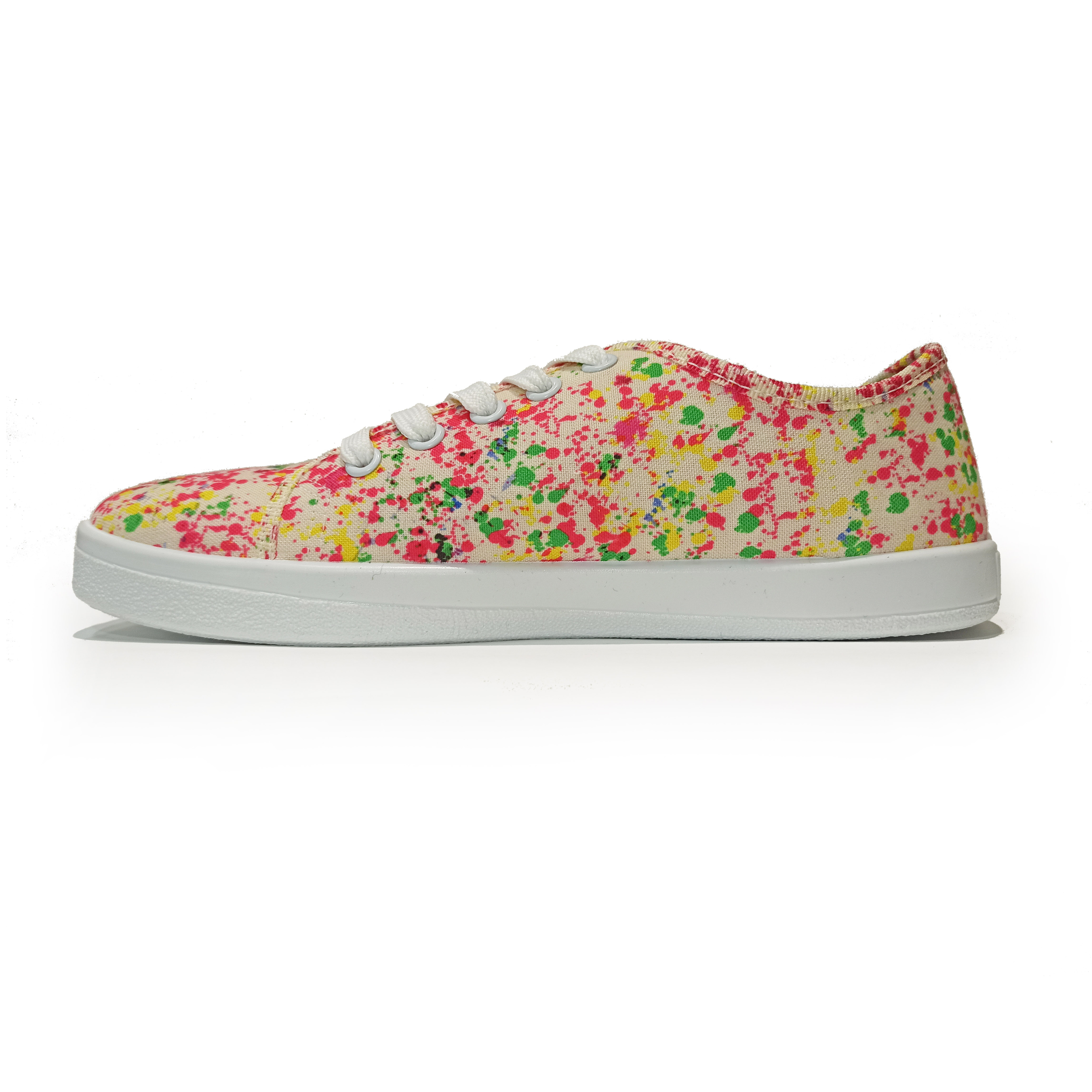 baskets ALL IN multicolore A15 profil gauche sur la boutique Liberty Pieds