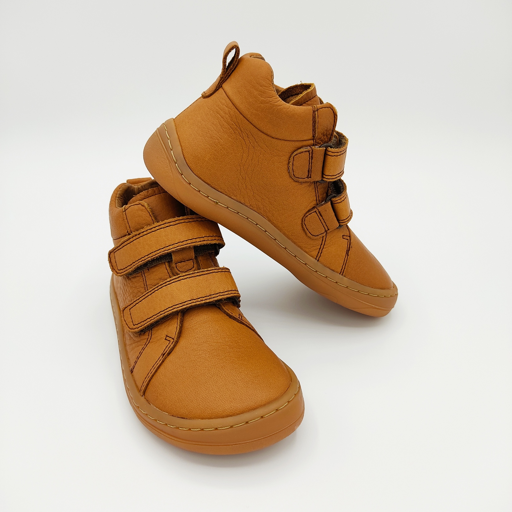 bottine Froddo barefoot high tops couleur cognac sur la boutique Liberty Pieds-10