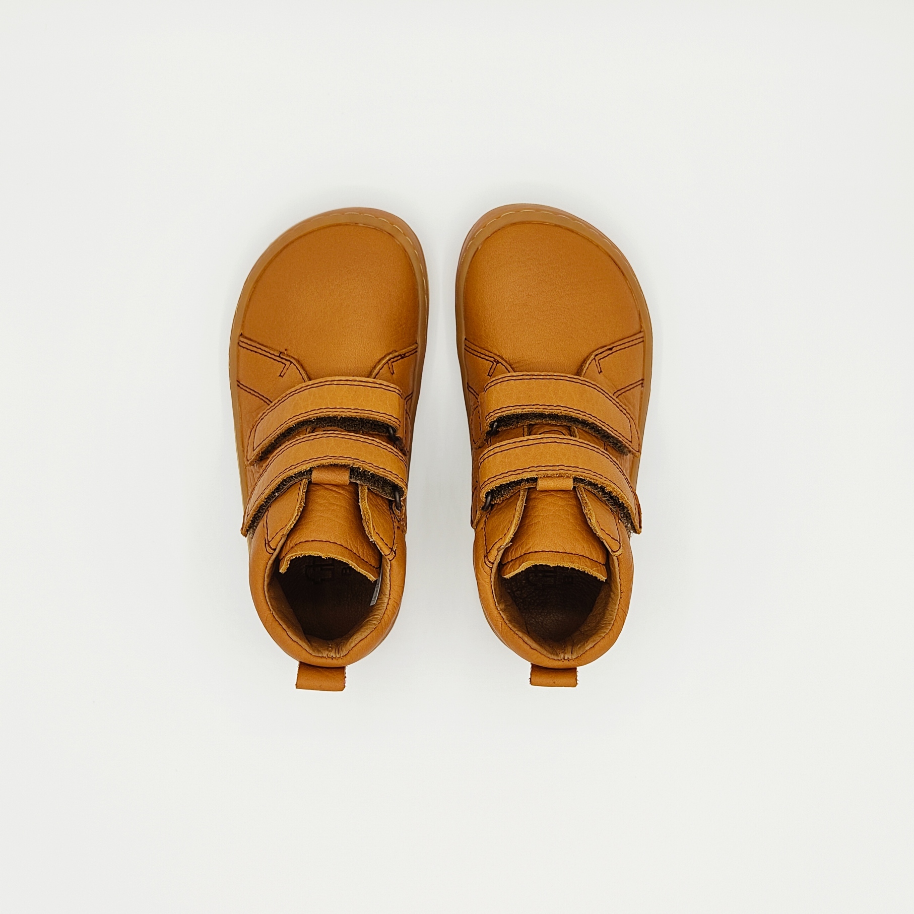 bottine Froddo barefoot high tops couleur cognac sur la boutique Liberty Pieds-2