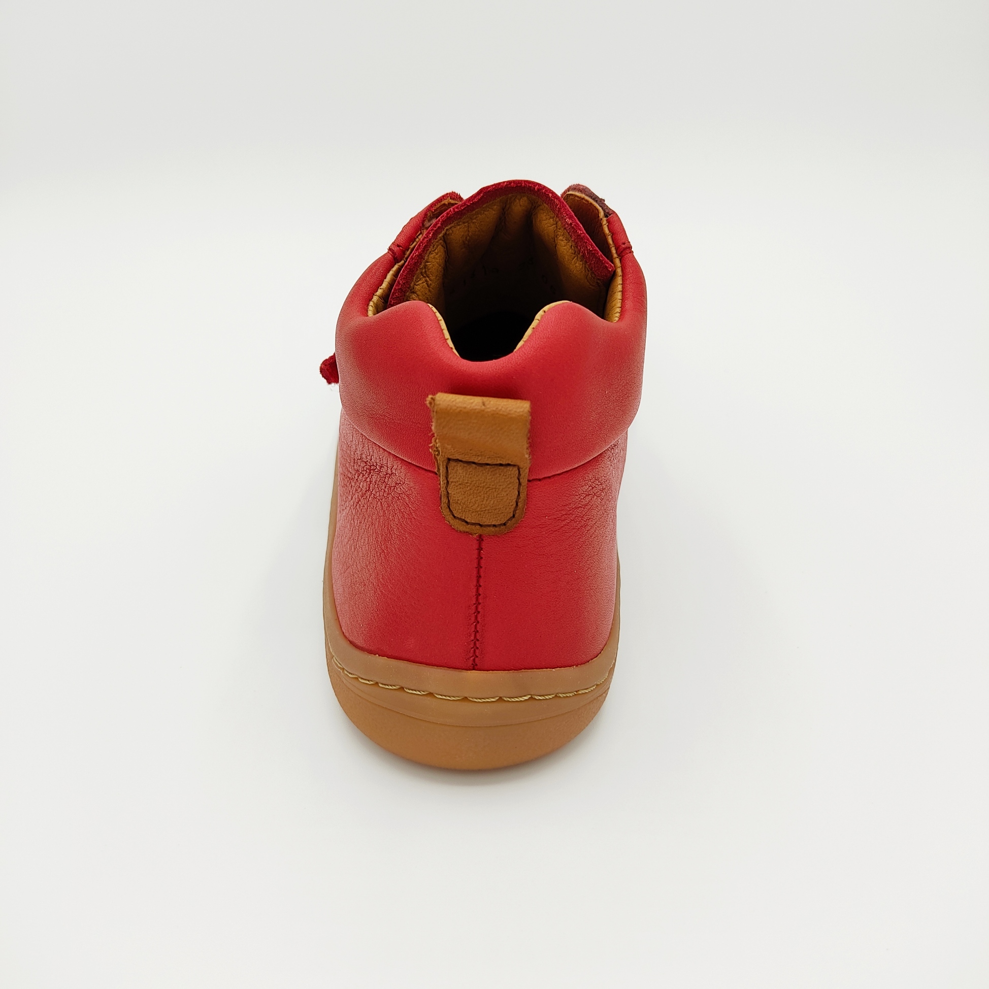 bottine Froddo barefoot high tops couleur rouge sur la boutique Liberty Pieds-7