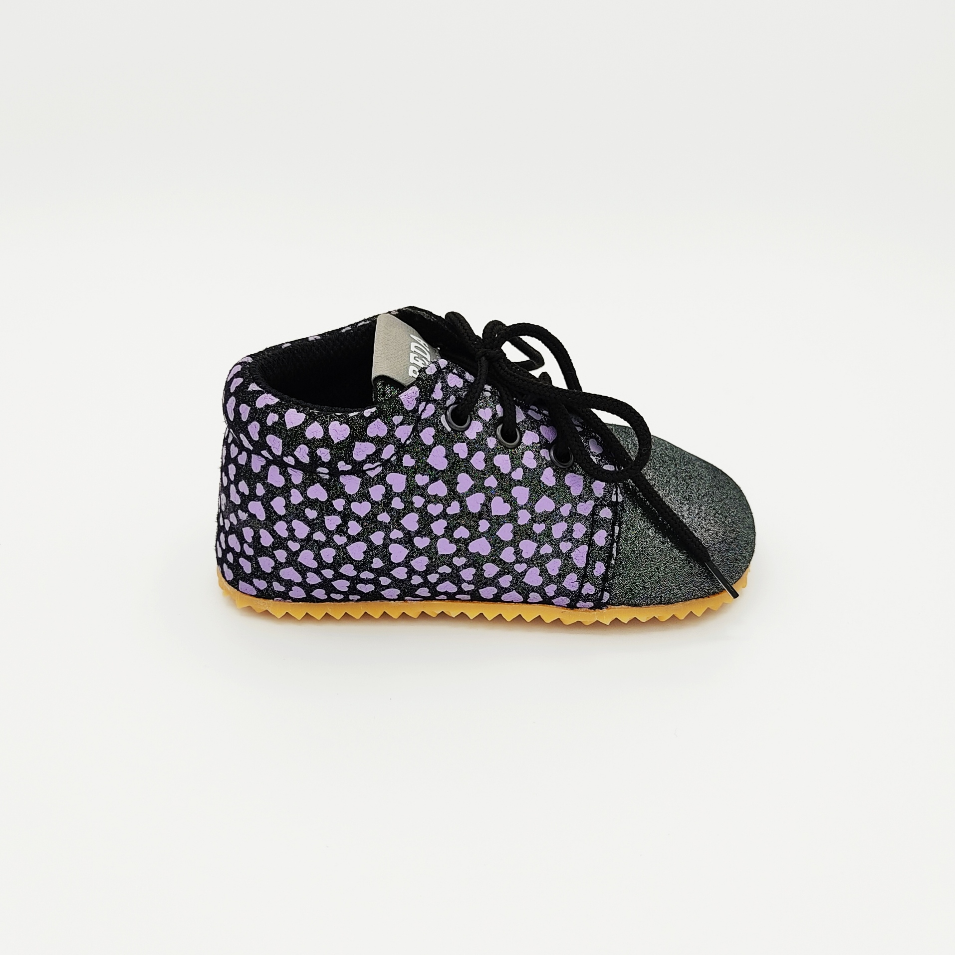 chaussures automne Beda 1ers pas BF060754VTS dark violette sur la boutique liberty pieds-2