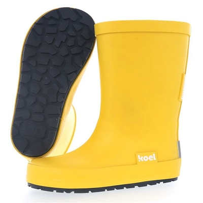Bottes de pluie KOEL Wellie barefoot - Yellow