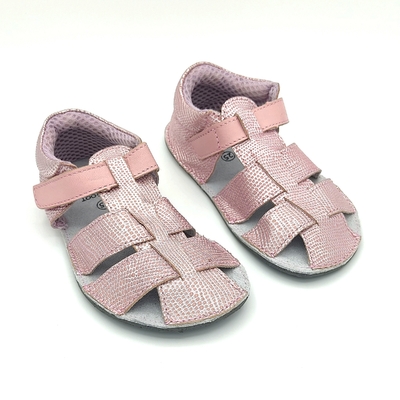 Sandales EF Barefoot - rose brillant