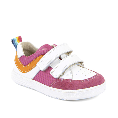 Baskets barefoot enfant Froddo Loop G3130282-7 rose et orange sur la boutique Liberty Pieds (2)