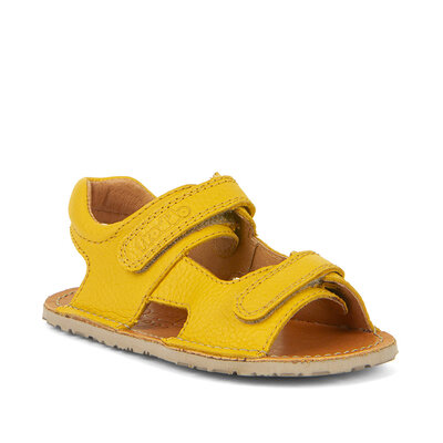 Sandales Froddo barefoot Flexy Mini G3150270-4 jaune sur la boutique Liberty Pieds (1)