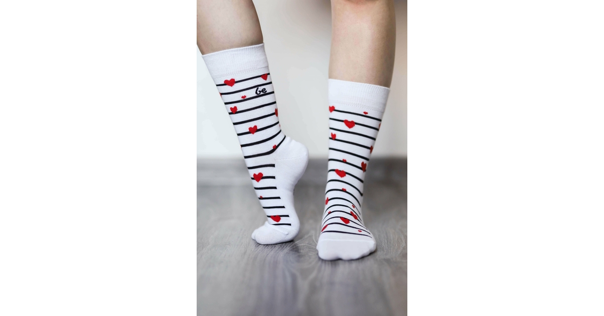 Chaussettes hautes barefoot Be Lenka coeur Liberty Pieds