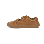 baskets en cuir Froddo barefoot, cognac, sur la boutique Liberty Pieds-3