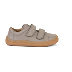 baskets en cuir Froddo barefoot, gris clair, sur la boutique Liberty Pieds-1