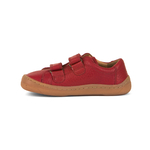 baskets en cuir Froddo barefoot, rouge, sur la boutique Liberty Pieds-3