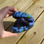 Basket Froddo barefoot ELASTIC bleues sur la boutique liberty pieds-7