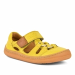 Sandales Froddo barefoot ELASTIC jaune sur la boutique liberty pieds
