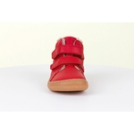 chaussures Froddo barefoot winter furry G3110201-8K rouge fourrées en laine sur la boutique liberty pieds