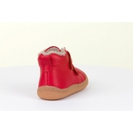 chaussures Froddo barefoot winter furry G3110201-8K rouge fourrées en laine sur la boutique liberty pieds-2