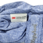 surchaussure Thermo Booties doublée en polaire playshoes 194002-3 bleu jean sur la boutique Liberty Pieds