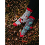 Chaussettes chaudes Dedoles oiseau rouge sur la boutique Liberty Pieds (3)