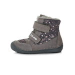 chaussures fourrées DD Step W063-333 grise à étoile bronze rosé sur la boutique Liberty Pieds (1)