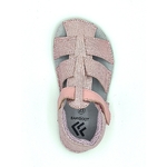 sandales EF barefoot rose brillant chez liberty pieds-2