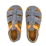 sandales EF barefoot gris-orange chez liberty pieds-8