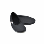 chaussons barefoot en cuir HIP HOP noir sur la boutique Liberty Pieds-1