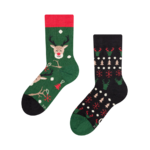chaussettes Dedoles enfant rennes de Noël sur la boutique Liberty Pieds