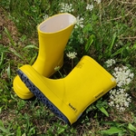 botte de pluie Koel wellie barefoot yellow sur la boutique liberty pieds -8