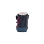 bottes barefoot fourrées DD Step W073-42766 Royal Blue Fée sur la boutique Liberty Pieds (3)