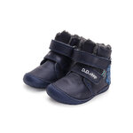 Bottes barefoot fourrées DD STEP W070-42838 Royal Blue Dino sur la boutique Liberty Pieds (7)