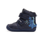 Bottes barefoot fourrées DD STEP W070-42838 Royal Blue Dino sur la boutique Liberty Pieds (2)