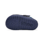 Bottes barefoot fourrées DD STEP W070-42838 Royal Blue Dino sur la boutique Liberty Pieds (6)