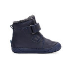 Bottes barefoot fourrées DD STEP W070-42838 Royal Blue Dino sur la boutique Liberty Pieds (4)