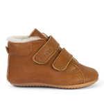 chaussures enfant Froddo prewalkers fourrées cognac G1130013-4 sur la boutique Liberty Pieds (2)