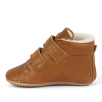 chaussures enfant Froddo prewalkers fourrées cognac G1130013-4 sur la boutique Liberty Pieds (4)