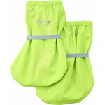 surchaussure doublée en polaire playshoes 408914 jaune fluo sur la boutique liberty pieds
