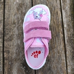 Basket enfant en toile EF Barefoot -23-3407-1540 licorne - sur la boutique Liberty Pieds-5