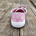 Basket enfant en toile EF Barefoot -23-3407-1603 rose déco coeurs - sur la boutique Liberty Pieds-11