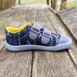 Basket enfant en toile et cuir EF Barefoot -23-3404-0031 BMX - sur la boutique Liberty Pieds-8