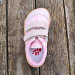 Basket enfant en toile EF Barefoot -23-3404-1603 rose déco coeurs - sur la boutique Liberty Pieds-6