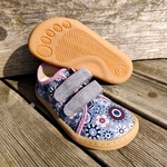 Baskets toile Froddo barefoot G1700379-37 Mandala grey pink sur la boutique Liberty Pieds (4)